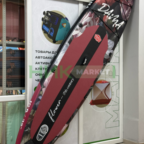 Сапборд Dama Flowe black Sup Сап доска