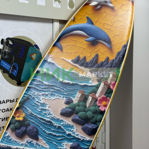 Сапборд Uwithme Yellow Dolphin Sup Сап доска, фото 5