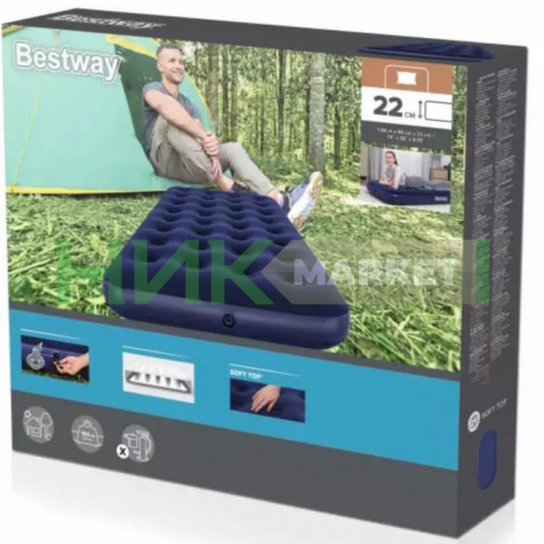 Матрас надувной Bestway 99x188 см