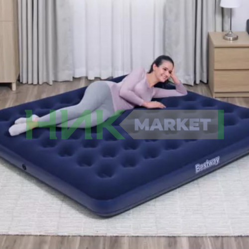 Матрас надувной Bestway 183x203 см, фото 2