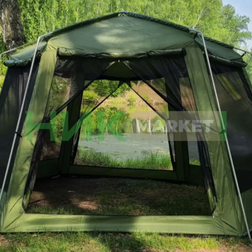 Шатер палатка с москитной сеткой 1629 зеленый, фото 4