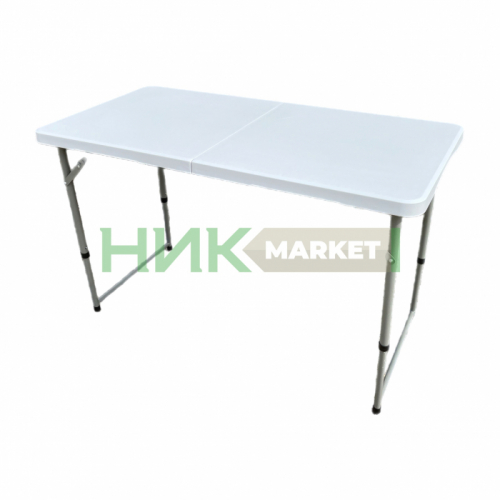 Стол складной туристический 122x60 пластик